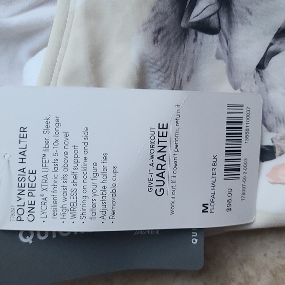 Athleta 1 piece swimsuit - Picture 7 of 8